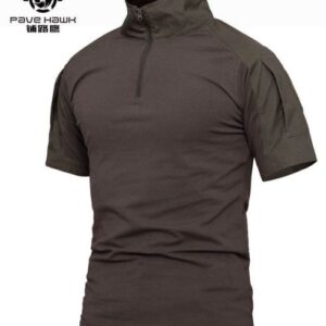 Short Sleeved Brown Shirt