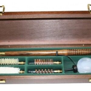 Bisley Shotgun Cleaning Kit in Wooden Box - 20 Gauge