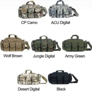 Military Tactical Duffel Bag with Molle Single Shoulder