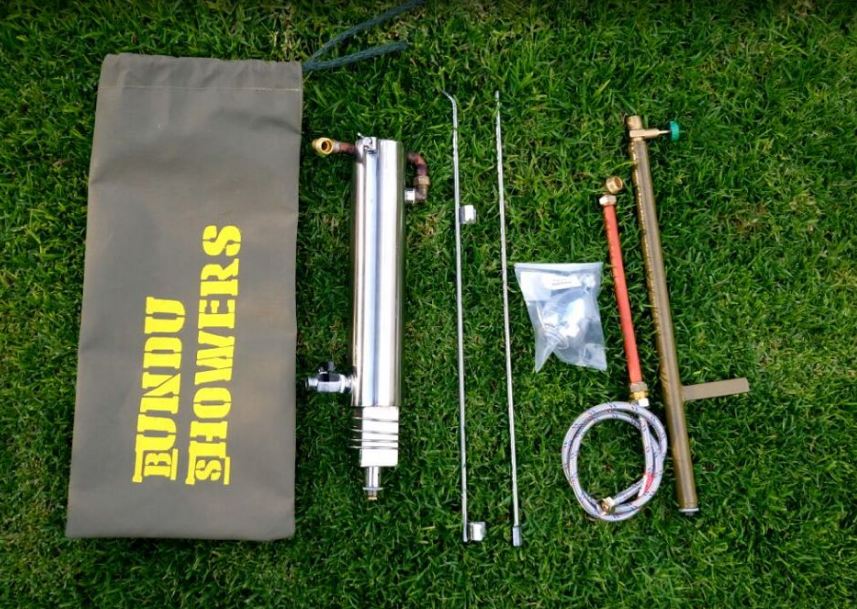 Outdoor Bundu gas shower THE OUTDOOR INNOVATIONS COMPANY & OUTDOOR