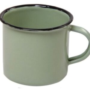 Enamel mugs