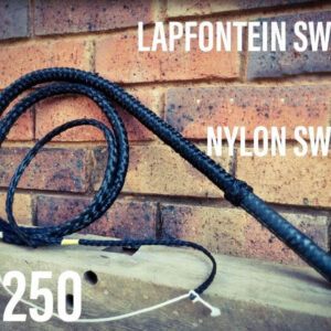 Hand made Nylon Whips (various colors)