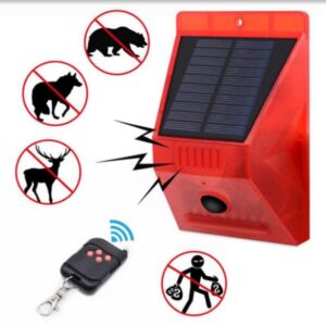Remote Controlled Solar Alarm System