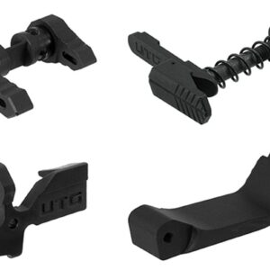TLT TKS01 UTG AR15 Oversized Bolt Catch, Matte Black, Steel