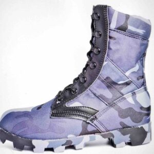 Tactical Blue Forest Camo Boots