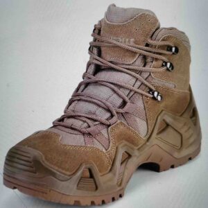 Ankle Tactical Boots Brown Tan