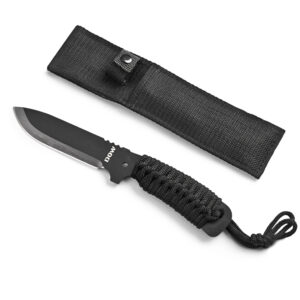 DOW. 3 CR13 Black blade, Black Rope 25.5cm (K2273)