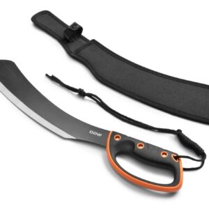DOW. 20' (50.8cm) 3cr13 Black Blade with Sheath - K2286