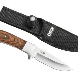 DOW. 9 Inch Pakkawood Handle Dagger, Drop Blade (K2736)