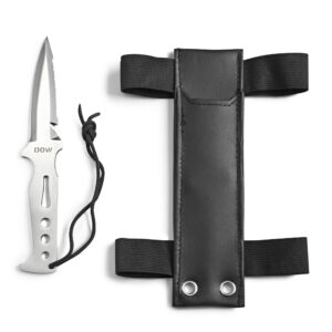 DOW. Diving Knife, 420 Inch Stainless With Pouch (K4095)
