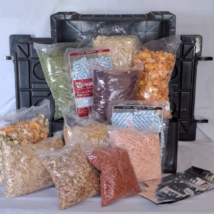 Dehydrated Vegetable and Packaging Kit