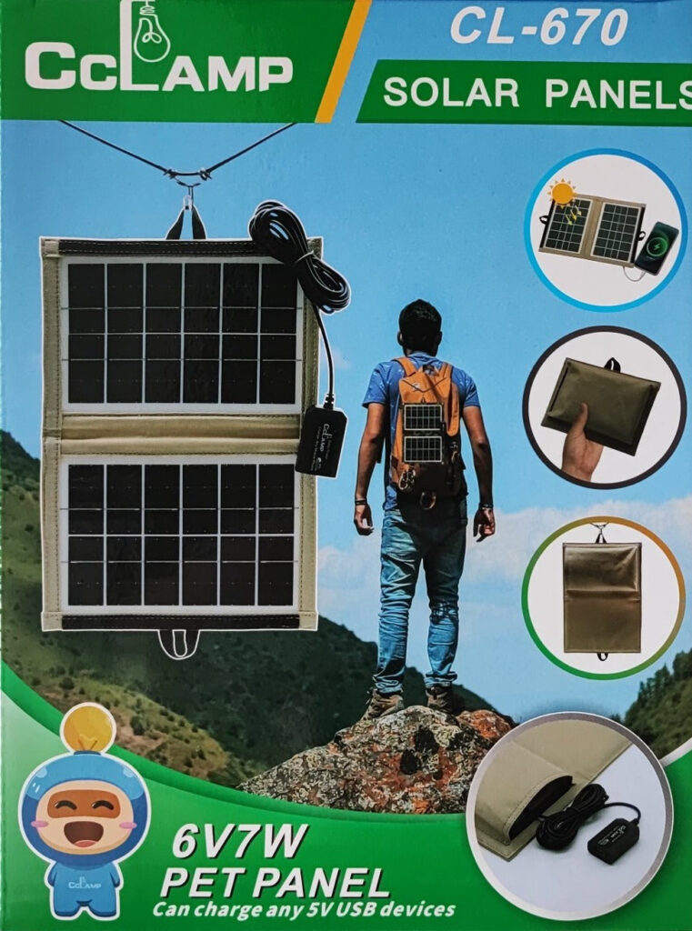 Folding and Compact Solar Panels – B35T