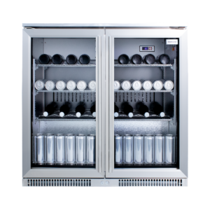 SnoMaster SD-220SS 200L SUB-ZERO UNDER COUNTER BEVERAGE COOLER - STAINLESS STEEL